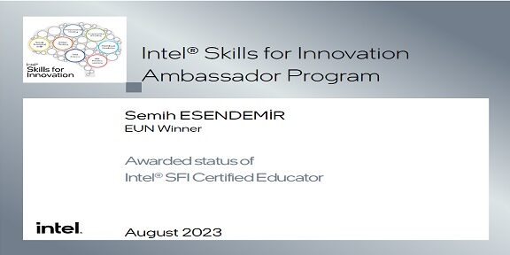 INTEL SFI CERTIFICATE